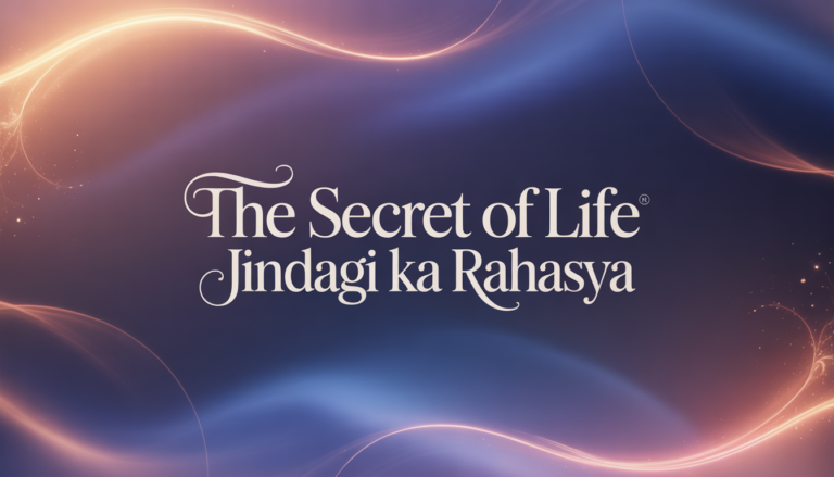 The Secret of Life (Jindagi Ka Rahasya)